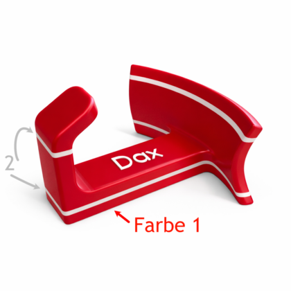 Trensenhalter "original" - Modell Streifig